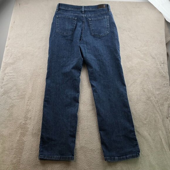 Lee Womens Jeans Size 10 Short Classic Fit Straight Blue Denim Casual High Rise - Picture 14 of 14